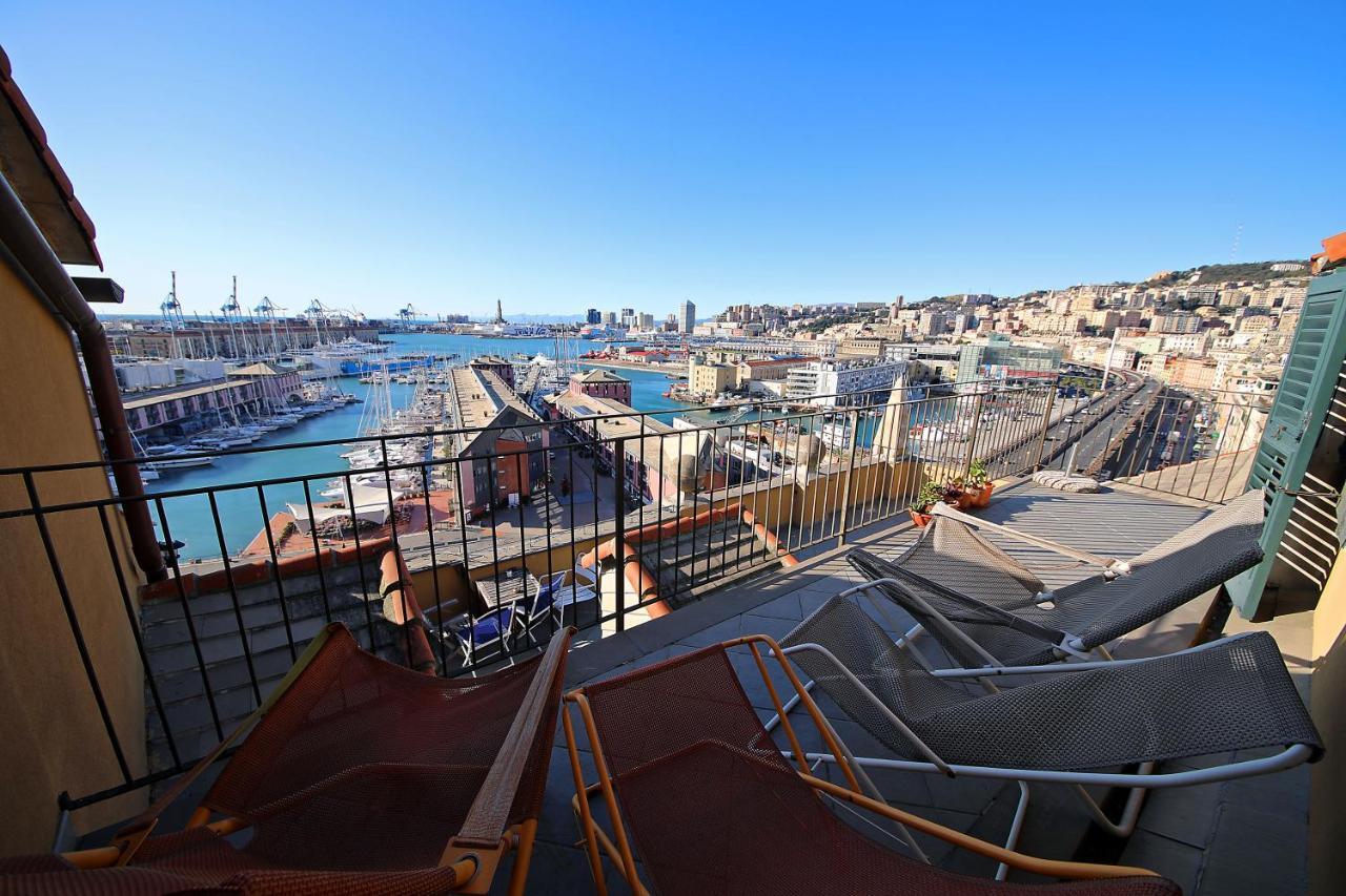 La Superba Rooms&Breakfast Genoa Bagian luar foto
